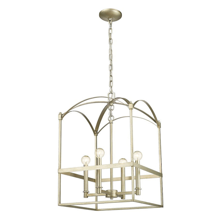 Acclaim Lighting Cormac 4 Light Pendant, Washed Gold