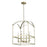 Acclaim Lighting Cormac 4 Light Pendant, Washed Gold