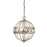 Acclaim Lighting Aria 3 Light Pendant, Antique Silver - IN11105AS