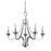 Acclaim Lighting Michelle 5 Light Chandelier, Polished Nickel - IN11255PN