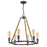 Acclaim Lighting Grayson 6 Light Chandelier, Antique Gray - IN11325AGY