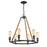 Acclaim Lighting Grayson 6 Light Chandelier, Antique Gray