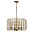 Acclaim Lighting Lynden 4 Light Pendant, Raw brass - IN11330RB