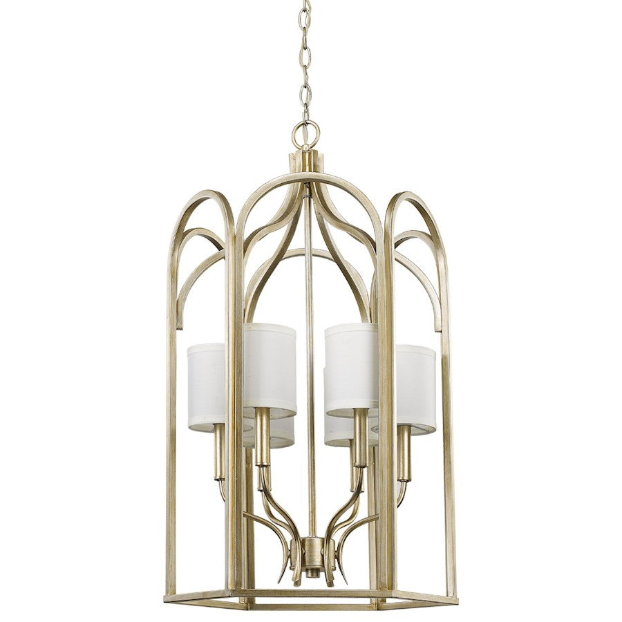 Acclaim Lighting Ellie 6 Light 32" Foyer Pendant, Washed Gold - IN11415WG