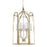 Acclaim Lighting Ellie 6 Light 45" Foyer Pendant, Washed Gold - IN11416WG