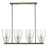 Acclaim Lighting Shelby 4 Light Chandelier, Bronze/Brass/Seedy