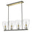 Acclaim Lighting Shelby 4 Light Chandelier, Bronze/Brass/Seedy