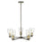 Acclaim Lighting Shelby 5 Light Chandelier, Bronze/Brass/Seedy