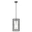 Acclaim Lighting Milbank 4 Light 10" Pendant, Black/White - IN20020BK