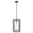 Acclaim Lighting Milbank 4 Light Pendant, Black/White