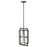 Acclaim Lighting Milbank 4 Light Pendant, Black/White