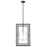 Acclaim Lighting Milbank 4 Light 16" Pendant, Black/White Sleevs - IN20021BK