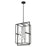 Acclaim Lighting Milbank 4 Light Pendant, Black/White