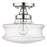 Acclaim Lighting Keal 1 Light Convertible Semi-Flush Mount