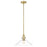 Acclaim Lighting Dwyer 1 Light Pendant, Antique Brass/Clear - IN20080ATB