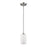 Acclaim Lighting Sophia 1 Light Pendant, Satin Nickel - IN21234SN