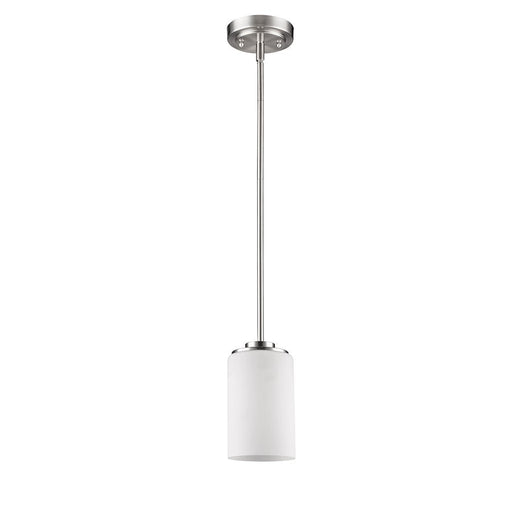 Acclaim Lighting Addison 1 Light Pendant, Satin Nickel - IN21242SN