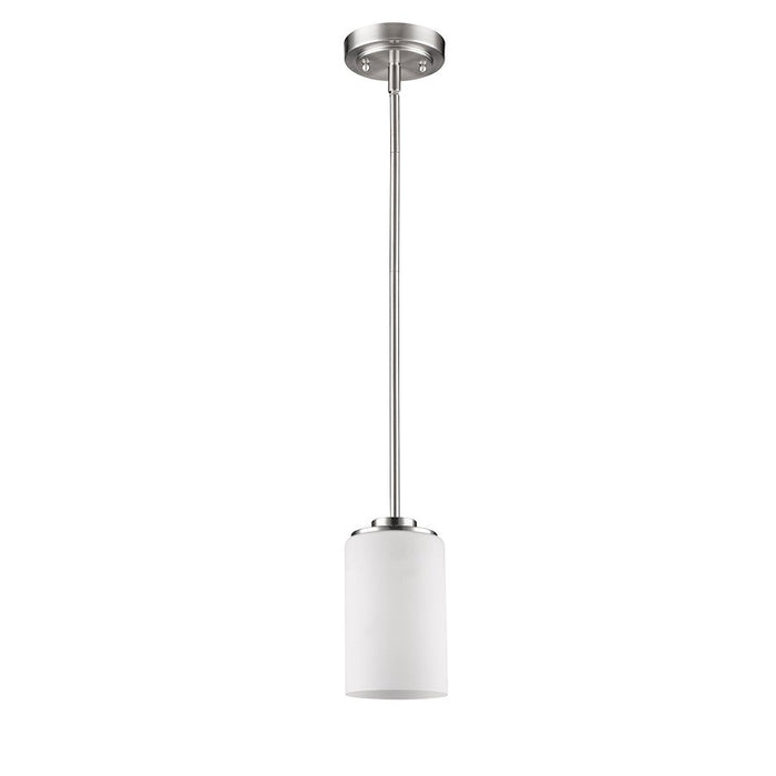 Acclaim Lighting Addison 1 Light Pendant, Satin Nickel - IN21242SN