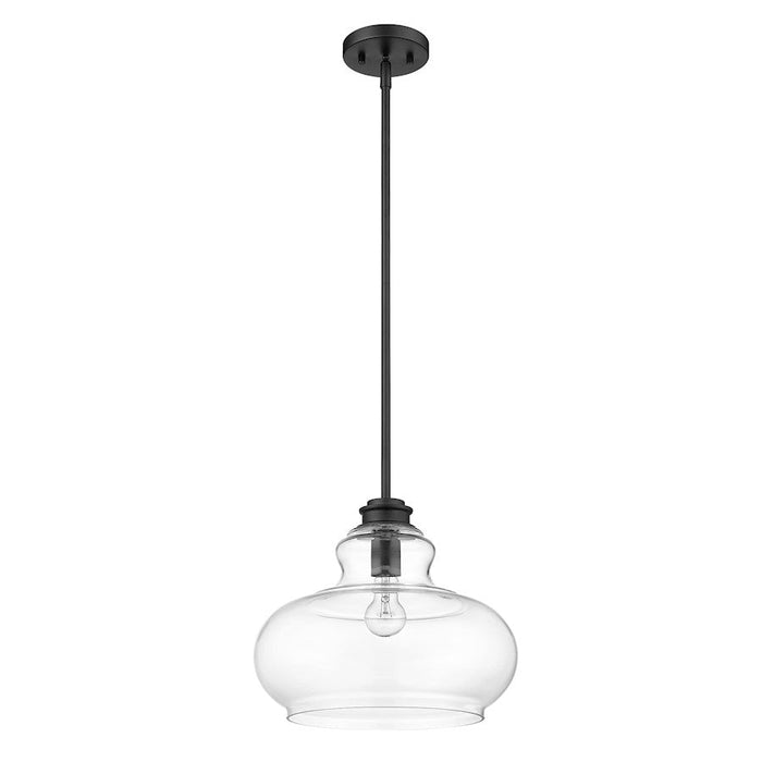 Acclaim Lighting Torrel 1 Light Pendant, Matte Black - IN21251BK