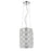 Acclaim Lighting Isabella 1 Light Drum Pendant, Polished Nickel - IN31089PN