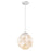 Acclaim Lighting Nova 1 Light Mini Pendant, White