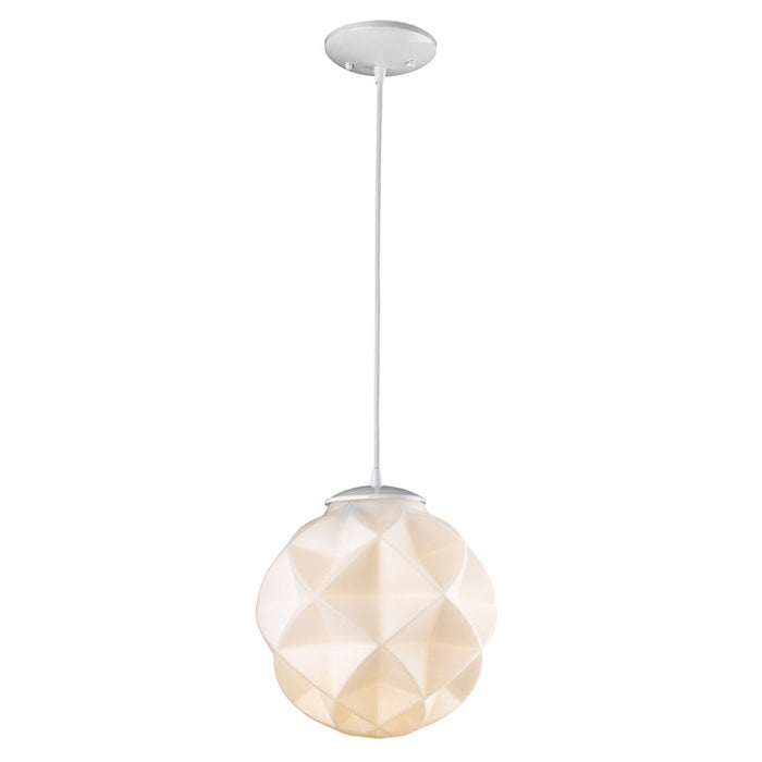 Acclaim Lighting Nova 1 Light Mini Pendant, White