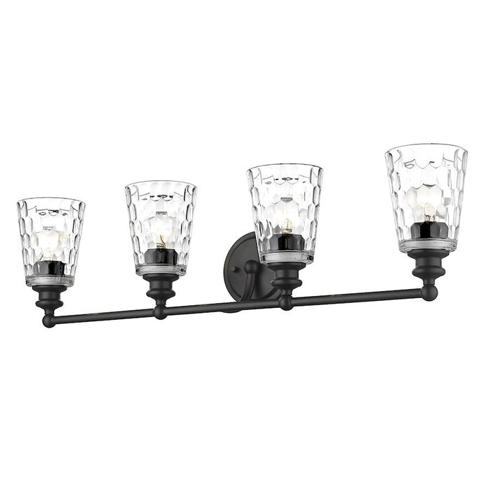 Acclaim Lighting Mae 4-Light Vanity, Matte Black