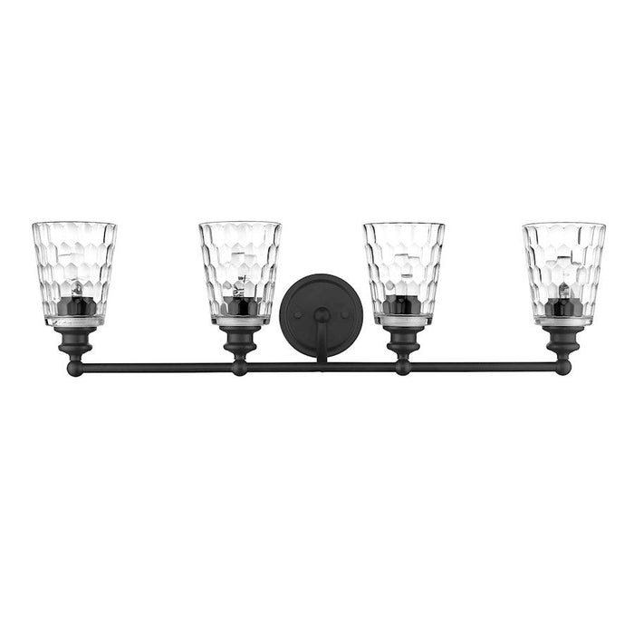 Acclaim Lighting Mae 4-Light Vanity, Matte Black