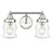 Acclaim Lighting Keal 2 Light Vanity, Polished Nickel/Clear - IN40072PN