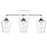 Acclaim Lighting Gladys 3 Light Vanity, Polished Nickel/Clear - IN40082PN