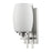 Acclaim Lighting Sophia 1 Light Sconce, Satin Nickel - IN41230SN