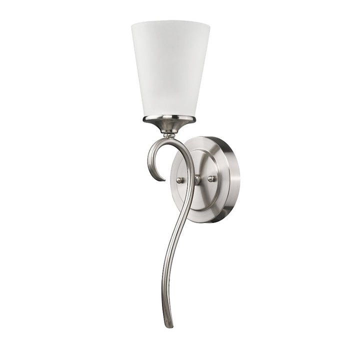 Acclaim Lighting Genevieve 1 Light Sconce, Satin Nickel - IN41251SN