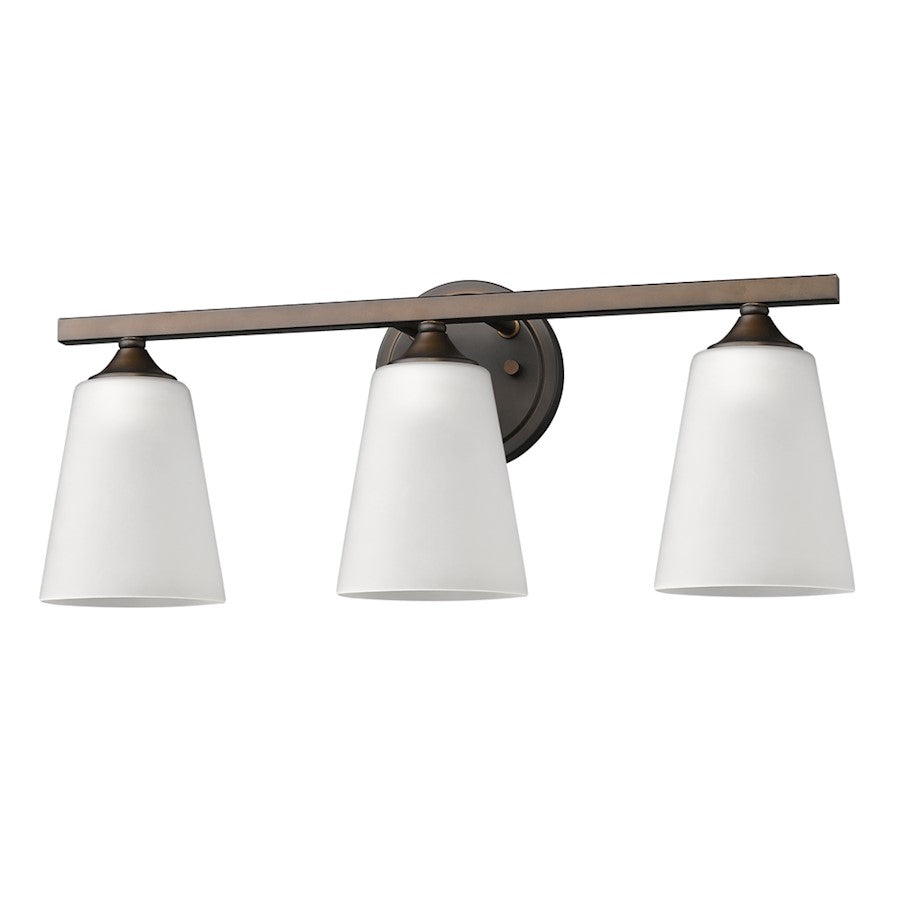 Acclaim Lighting Zoey 3-Light Vanity Light, Oil Rubbed Bronze - IN41267ORB