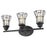 Acclaim Lighting Piers 3-Light Vanity, Matte Black