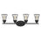 Acclaim Lighting Piers 5-Light Vanity, Matte Black