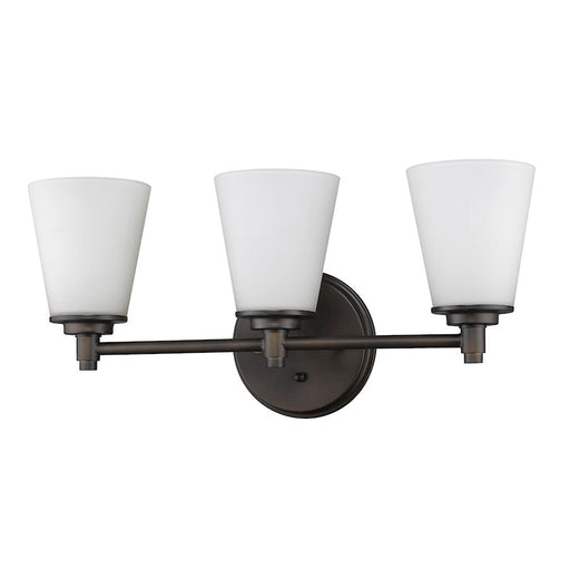 Acclaim Lighting Conti 3 Light Vanity Light, Oil Rubbed Bronze - IN41342ORB