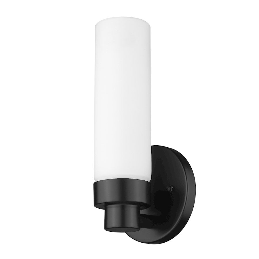 Acclaim Lighting Valmont 1 Light Sconce, Matte Black - IN41385BK