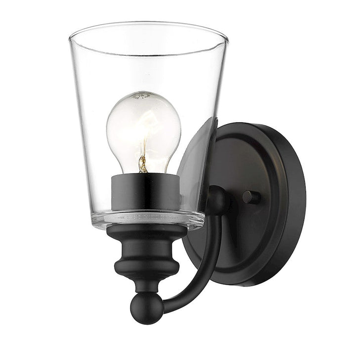 Acclaim Lighting Ceil 1 Light Sconce, Matte Black