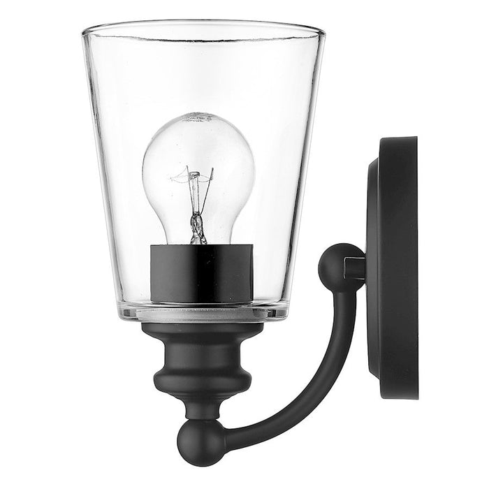 Acclaim Lighting Ceil 1 Light Sconce, Matte Black