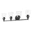 Acclaim Lighting Ceil 4 Light Vanity, Matte Black