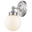 Acclaim Lighting Fairfax 1 Light Sconce, Satin Nickel