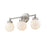 Acclaim Lighting Fairfax 3 Light Vanity Light, Satin Nickel