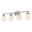 Acclaim Lighting Fairfax 4 Light Vanity Light, Satin nickel - IN41413SN