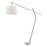 Trend Lighting Chelsea 2 Light Arc Floor Lamp, Chrome/Latte - TFA9900