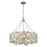 Trend Lighting Vitozzi 4 Light Chandelier, Antique Silver Leaf - TP10002ASL