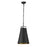 Trend Lighting Faza Pendant, Black/Black Metal Cone Shape/Gold - TP10035BK