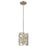 Trend Lighting Vitozzi 1 Light Pendant, Antique Silver Leaf - TP20003ASL