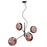 Trend Lighting Tholos 4 Light Pendant, Matte Black - TP30122BK