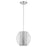 Trend Lighting Phoenix Pendant, Silver/Clear Acrylic And Steel - TP6300-1