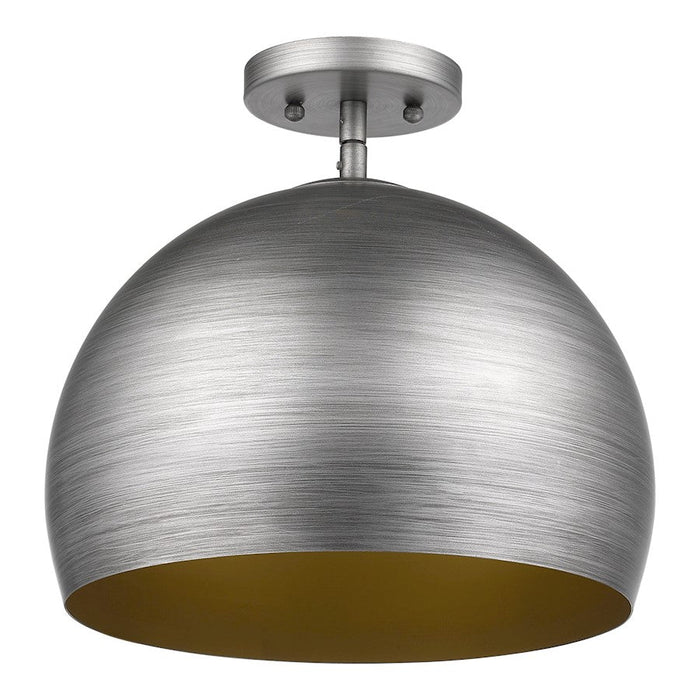 Trend Lighting Latitude 13.75" Pendant, Pewter/Gold - TP7267-66